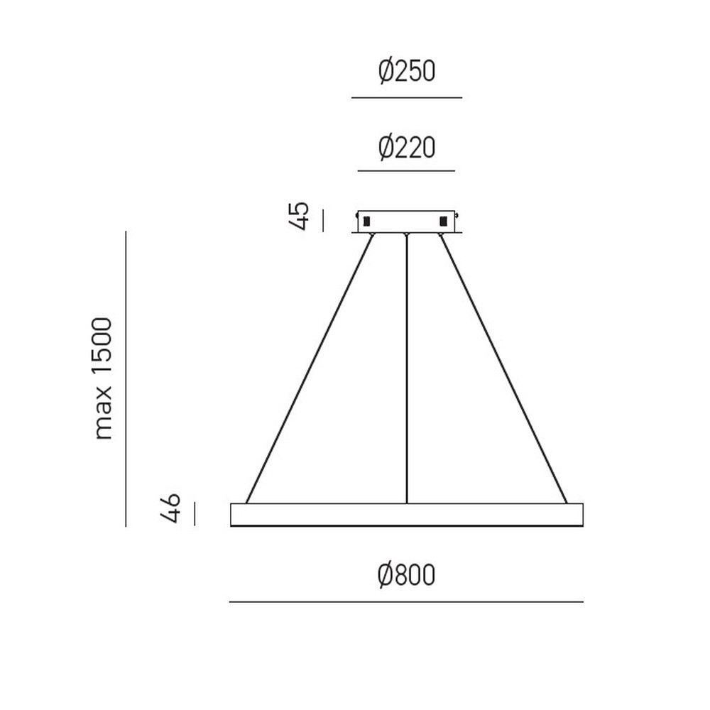 Lampada a sospensione serie Criseide Gea Luce - Illuminazione Bieffe Luce