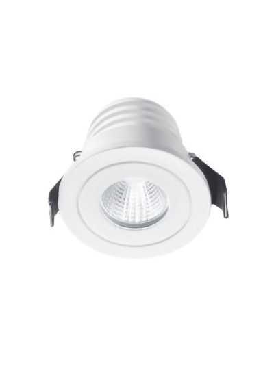 Gea Luce Ophelia faretto gu10 da incasso per soffitto vetro trasparente led  esagonale