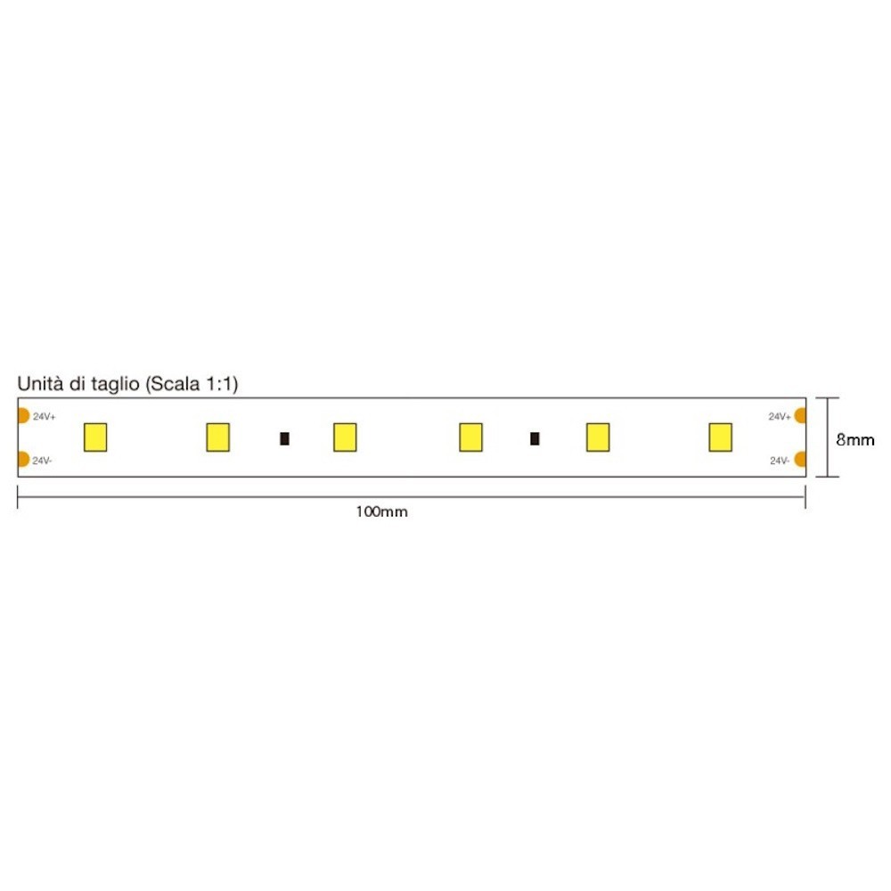 Gea Luce Alimentatore 36w 24v per strisce LED dimmerabili