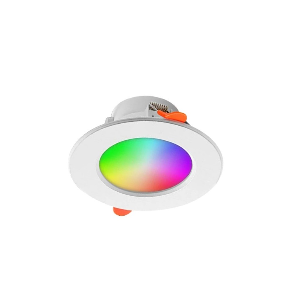 Faretto LED GU10 6W RGB+CCT Dimmerabile