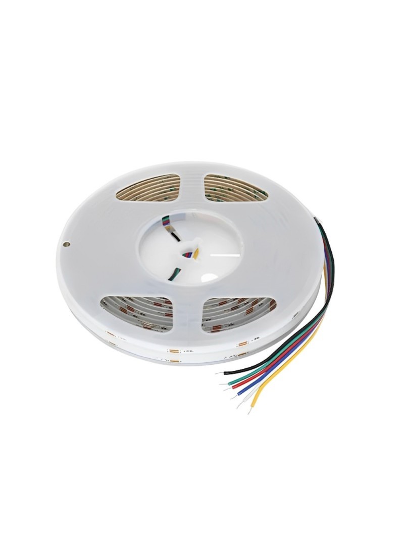 Striscia led rgb + cct cri90 125w 15000lm 24v ip20 o ip67 12mm bobi  GRADO DI PROTEZIONE IP20 PER INTERNI